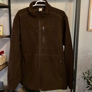 Duluth Trading Co Men's Park Point Fleece Full Zip Jacket